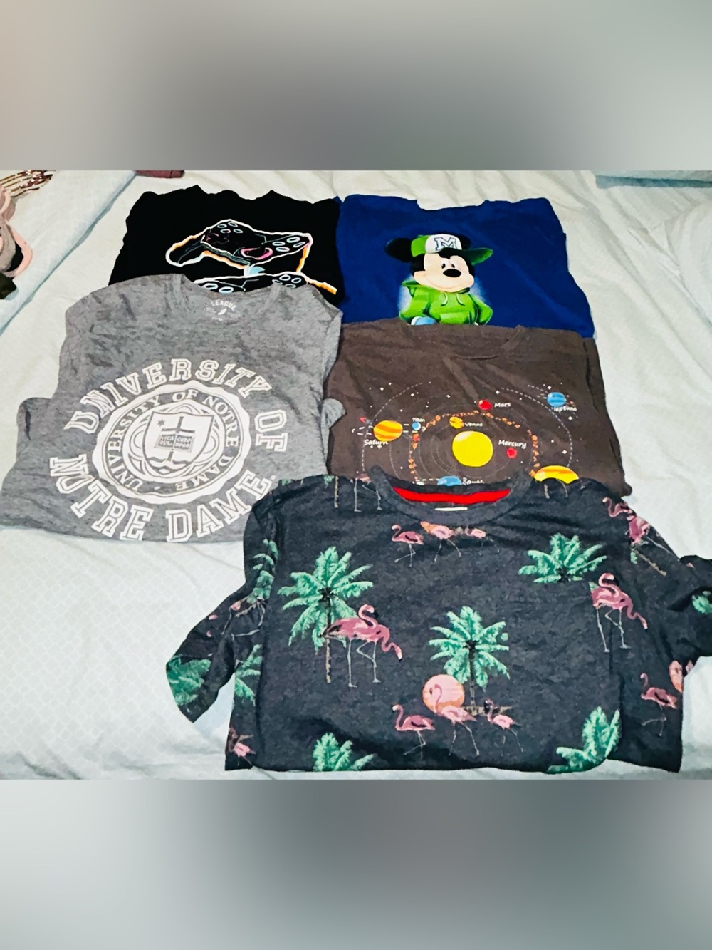 Lot of 5 Boys Tee Shirts